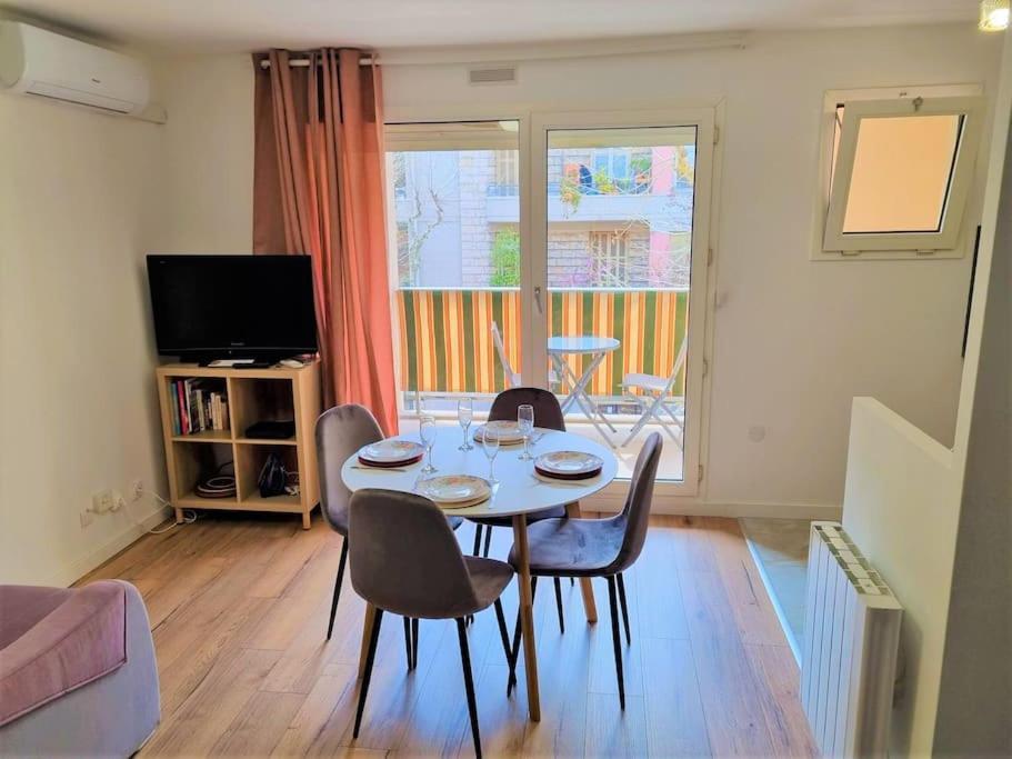 דירות Studio Nice, Avenue Des Fleurs, Climatise מראה חיצוני תמונה